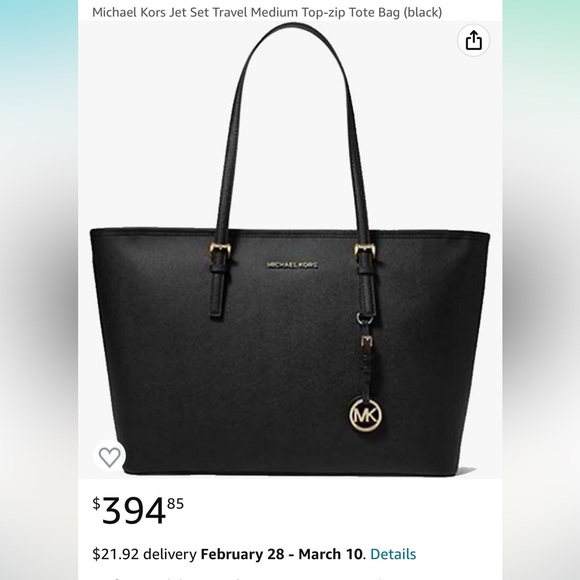 Michael Kors Jet Set tote - black - Picture 13 of 13